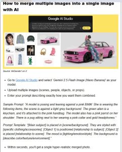 Google AI Studio's Gemini 2.5 Nano “Banana”: Features, Workflow & Real Power 3 nano banana